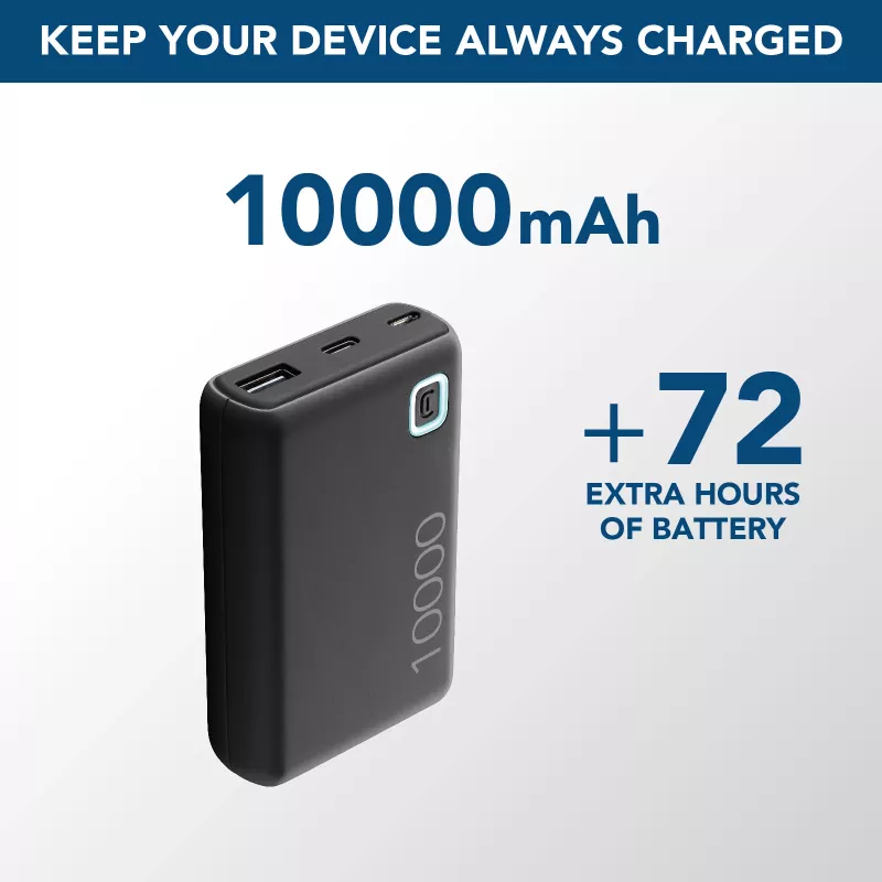 Cellularline Powerbank ESSENCE 10000 10000mAh carregador portátil
