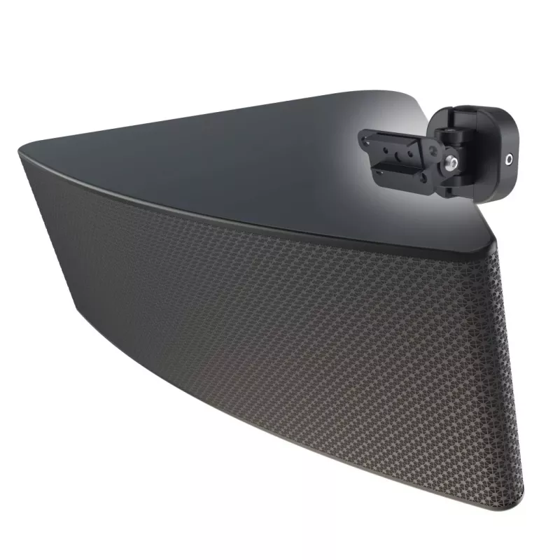 Hama 00220887 suporte de altifalante parede metal, plástico preto