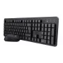Trust TKM-360 teclado rato incluído escritório RF Wireless QWERTZ alemão preto