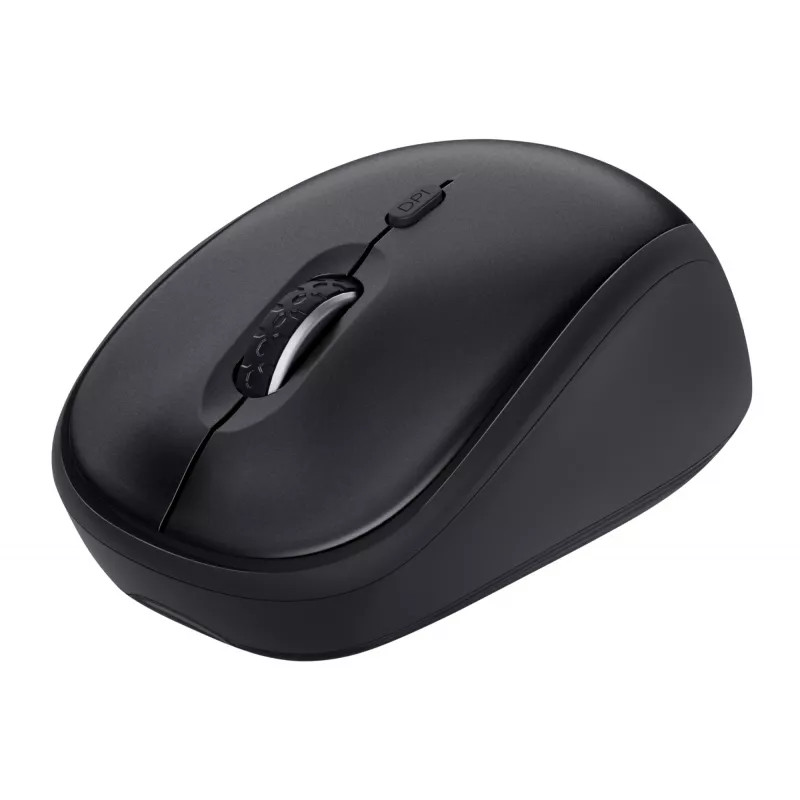 Trust TKM-360 teclado rato incluído escritório RF Wireless QWERTZ alemão preto