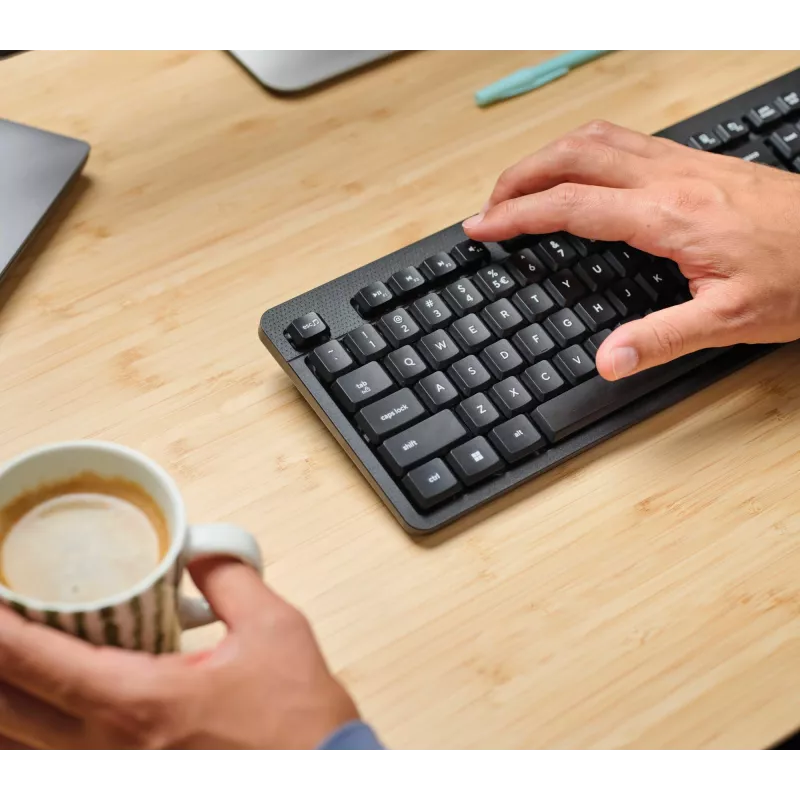 Trust TKM-360 teclado rato incluído escritório RF Wireless QWERTZ alemão preto