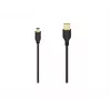 Hama 00074262 cabo USB USB 2.0 0,75 m USB A Mini-USB B preto