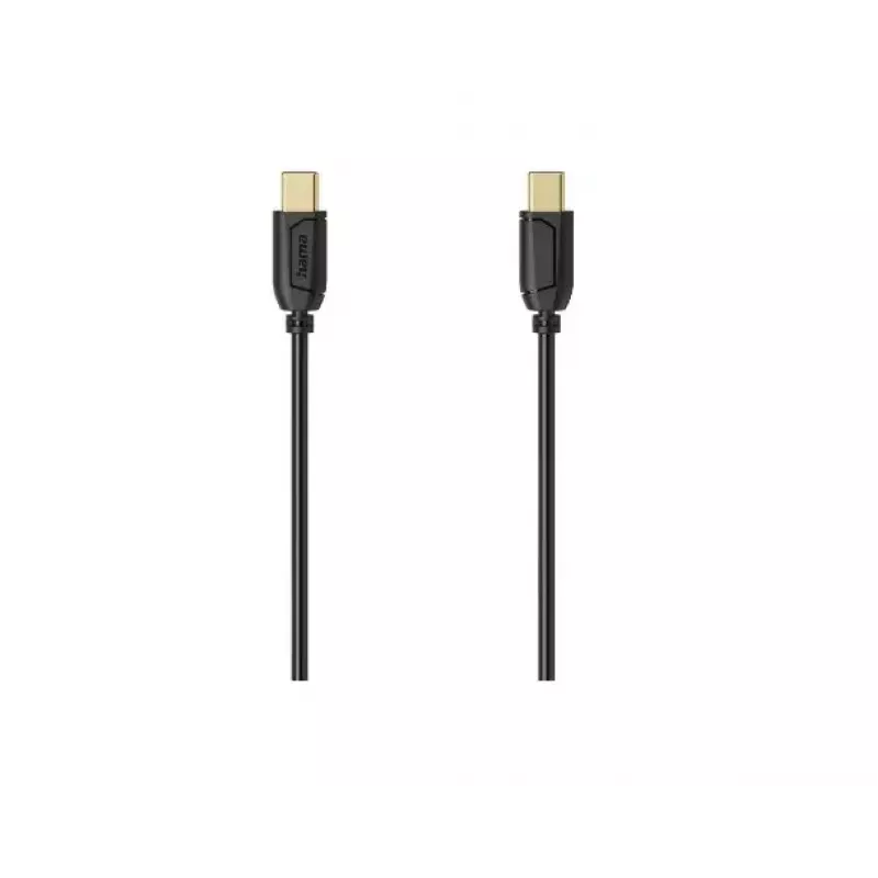 Hama 00074266 cabo USB USB 2.0 0,75 m USB-C preto