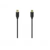 Hama 00074266 cabo USB USB 2.0 0,75 m USB-C preto