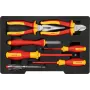 Bosch Professional 1600A02NG3 conjunto de ferramentas VDE, isolado a 1000 V, misto, 7 peças