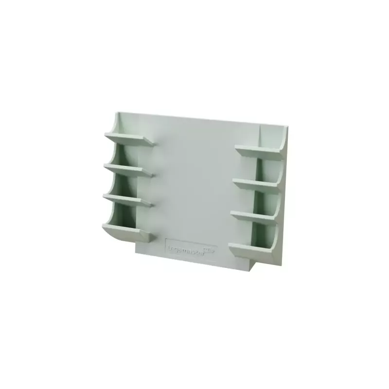 Suporte para marcador para quadro de vidro Legamaster, verde-salva, plástico, 156 g
