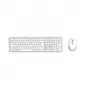Hama WKM-550 00173066 conjunto de teclado e rato multidispositivo, sem fios, RF + Bluetooth, QWERTZ alemão, branco