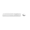 Hama WKM-550 00173066 conjunto de teclado e rato multidispositivo, sem fios, RF + Bluetooth, QWERTZ alemão, branco