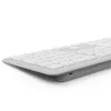 Hama WKM-550 00173066 conjunto de teclado e rato multidispositivo, sem fios, RF + Bluetooth, QWERTZ alemão, branco