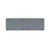 Hama Travel 450 QWERTZ alemão Bluetooth preto, cinzento-escuro