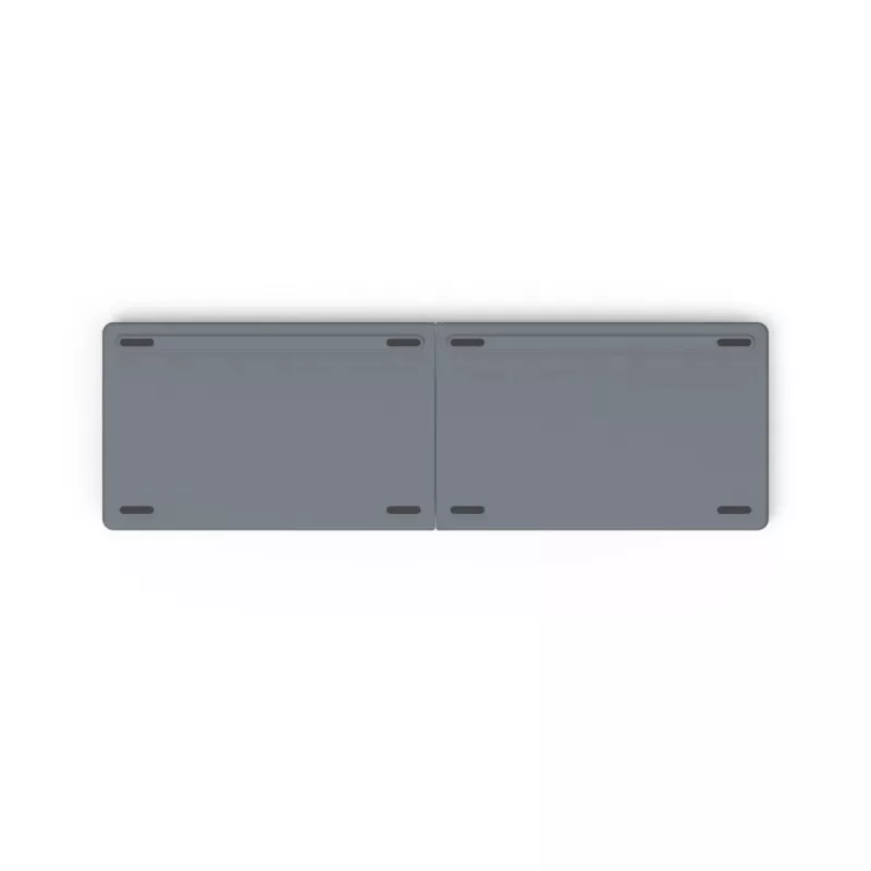 Hama Travel 450 QWERTZ alemão Bluetooth preto, cinzento-escuro