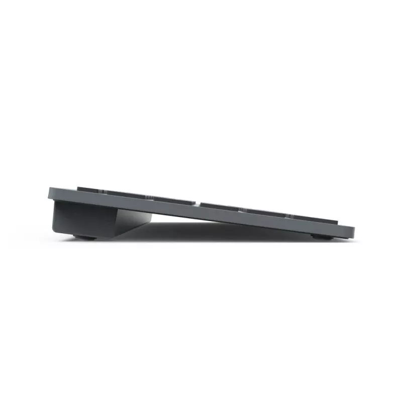 Hama Travel 400 QWERTZ alemão Bluetooth preto, cinzento-escuro