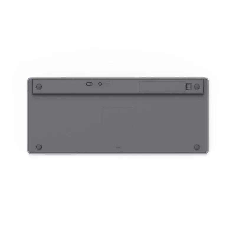 Hama Travel 400 QWERTZ alemão Bluetooth preto, cinzento-escuro