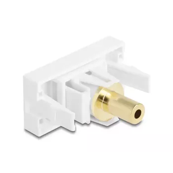 Tomada DeLOCK 90843 2 x 3,5 mm conector de cabo branco