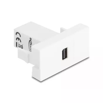 Delock módulo Easy 45 Mini DisplayPort fêmea para fêmea