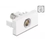 Módulo Keystone DeLOCK 90855 BNC BNC Branco 22,5 mm 45 mm 33 mm