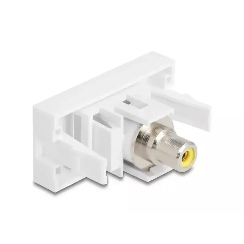 Módulo Keystone DeLOCK 90856 RCA Branco 22,5 mm x 45 mm x 33 mm
