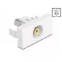 Módulo Keystone DeLOCK 90856 RCA Branco 22,5 mm x 45 mm x 33 mm
