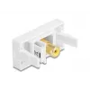 Módulo Keystone DeLOCK 90859 Conector RCA Branco Amarelo