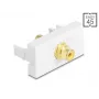 Módulo Keystone DeLOCK 90859 Conector RCA Branco Amarelo
