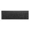 Teclado sem fios Kensington KB150 EQ, tamanho completo (100%), sem fios, RF sem fios, membrana, QWERTY, preto