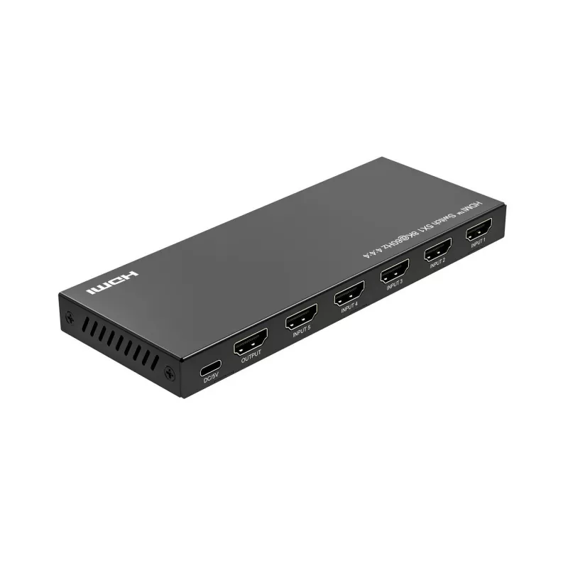 Switch HDMI MicroConnect MC-HDMISWITCH0501-8K resolução 8K