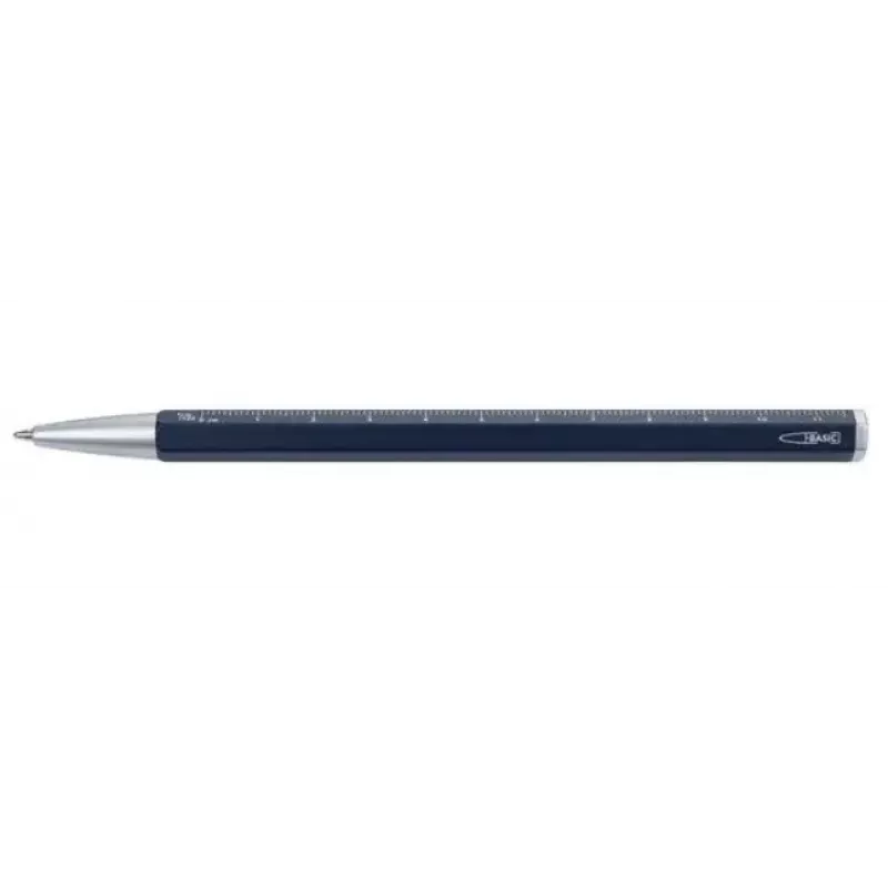 Caneta esferográfica multifunções TROIKA CONSTRUCTION BASIC preto azul