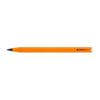 Lápis mecânico TROIKA CONSTRUCTION ENDLESS HB laranja alumínio