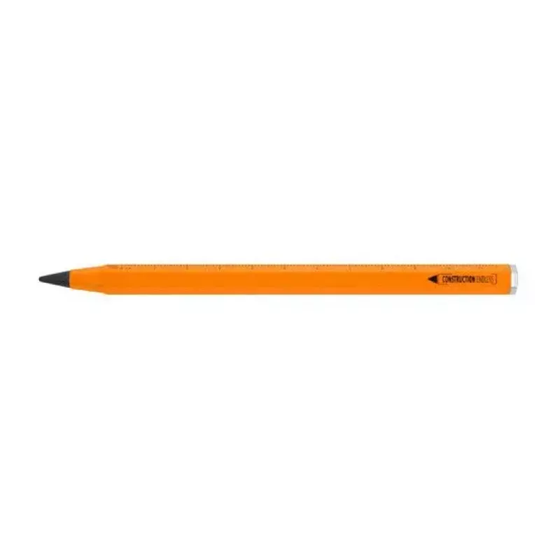 Lápis mecânico TROIKA CONSTRUCTION ENDLESS HB laranja alumínio