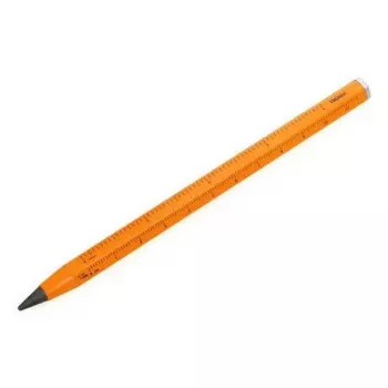 Lápis mecânico TROIKA CONSTRUCTION ENDLESS HB laranja alumínio