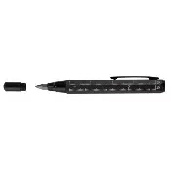 Lápis mecânico TROIKA ZIMMERMANN 5,6 mm HB preto latão