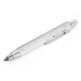 Lápis mecânico TROIKA ZIMMERMANN 5,6 mm HB prateado latão