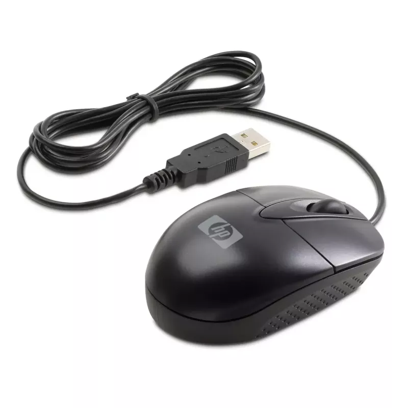 Rato HP RH304AA escritório ambidestro USB Type-A ótico