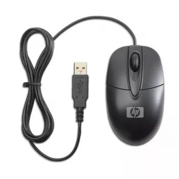 Rato HP RH304AA escritório ambidestro USB Type-A ótico