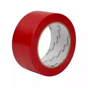 3M 764R5033 fita adesiva adequada para interiores 33 m policloreto de vinilo (PVC) vermelho