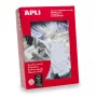 Etiquetas APLI 00390 500 unidades branco retangular 2,2x3,5 cm