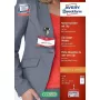 Etiqueta não adesiva AVERY 4822 transparente branco retangular 32 unid.