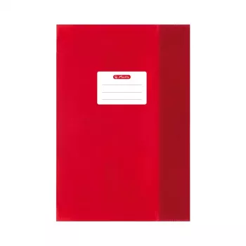 Capa para revistas/livros Herlitz 5205034 vermelha
