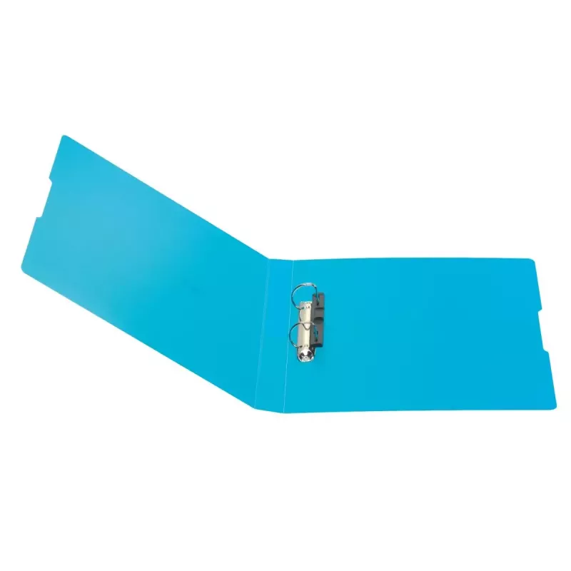 Dossier de argolas Herlitz 11205721 azul transparente