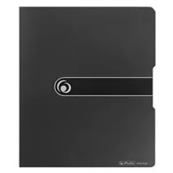 Dossier de argolas Herlitz 11205713 A4 preto