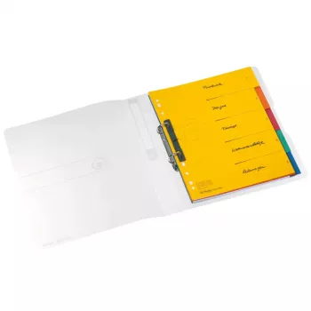 Dossier de argolas Herlitz 11205770 transparente