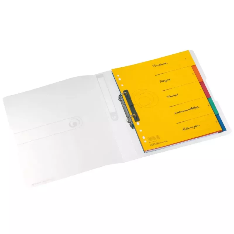 Dossier de argolas Herlitz 11205770 transparente