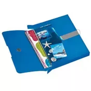 Capa polipropileno (PP) Herlitz 11206125 azul A4