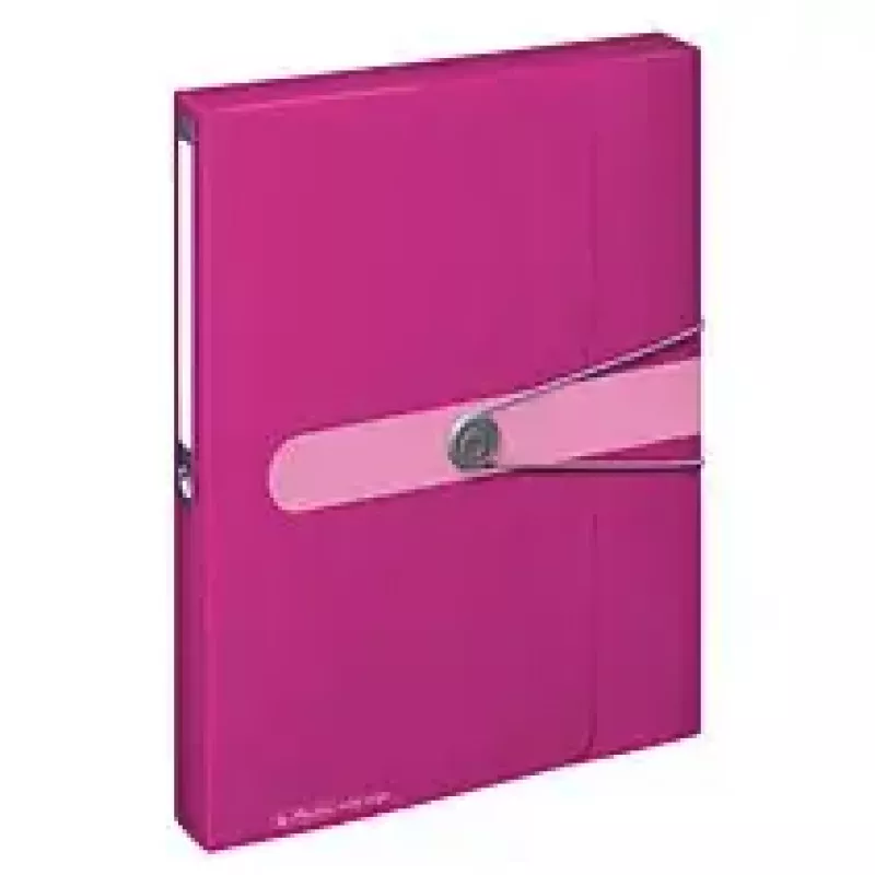Dossier Herlitz 11216397 polipropileno (PP) bordô A4