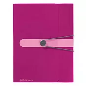 Dossier Herlitz 11216397 polipropileno (PP) bordô A4
