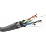 Cabo de rede Goobay CAT 5e SF/UTP cinzento 305 m