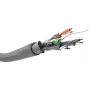 Cabo de rede Goobay CAT 6 S/FTP PiMF cinzento 305 m