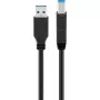 Cabo USB Goobay 95719 USB 3.2 Gen 1 1m USB A USB B preto
