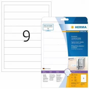 Etiquetas de impressora não adesivas HERMA 5122