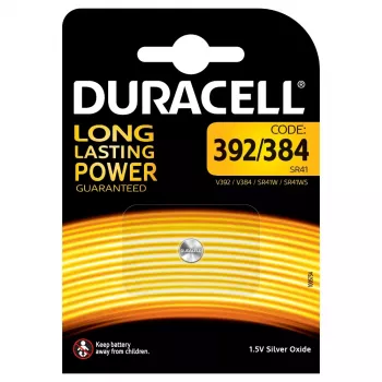 Pilha Duracell D394 de óxido de prata (S)